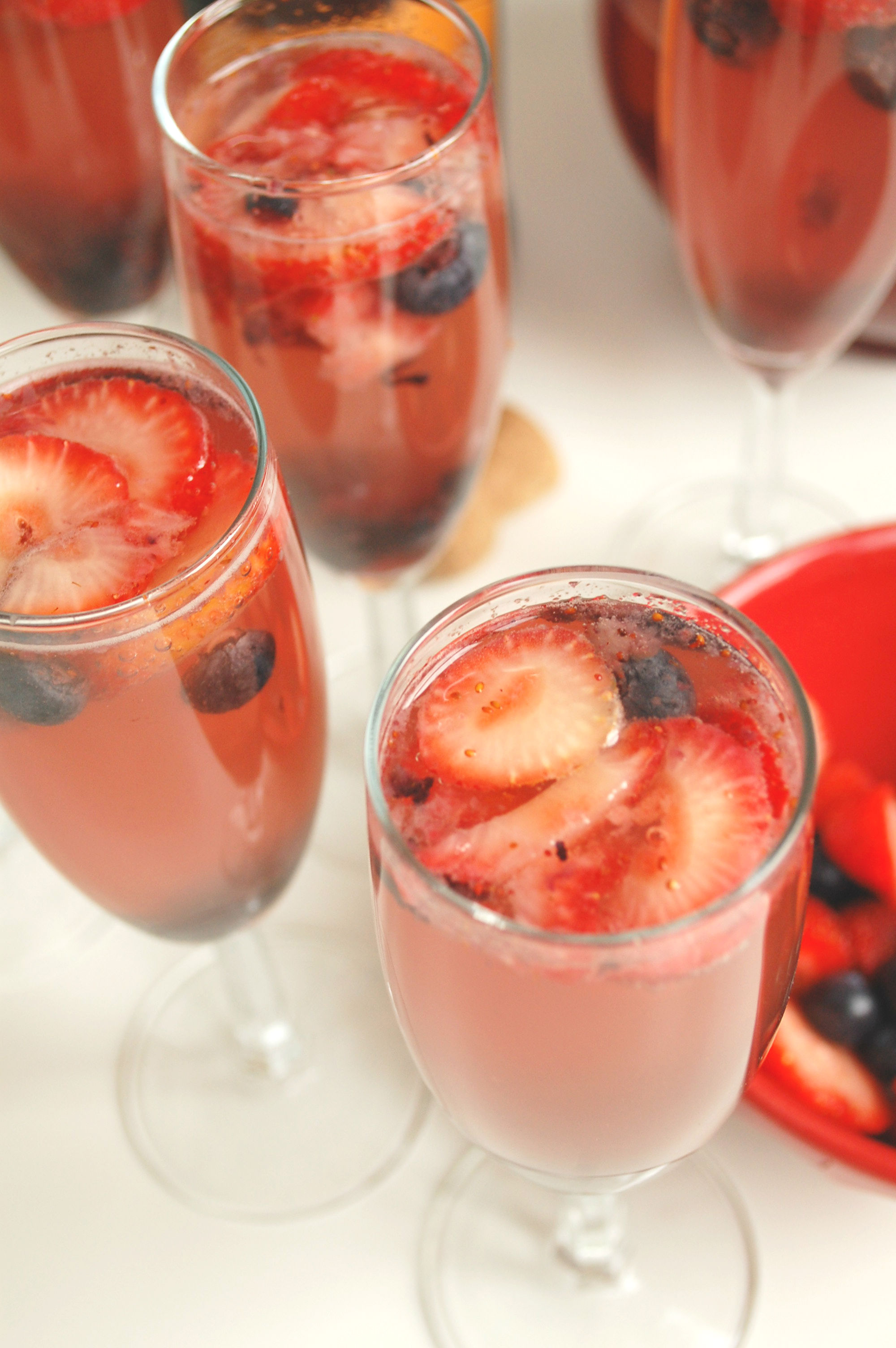 berry mimosa bits and bites