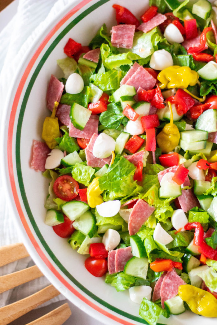 CHOPPED ANTIPASTO SALAD RECIPE bits and bites