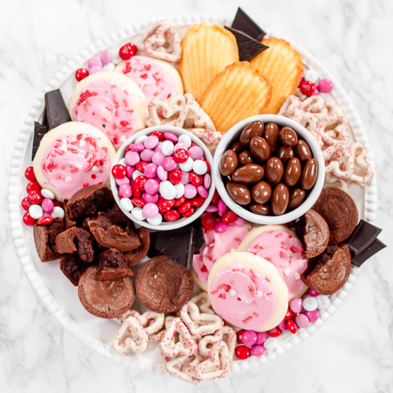 Valentine's Day Dessert Board