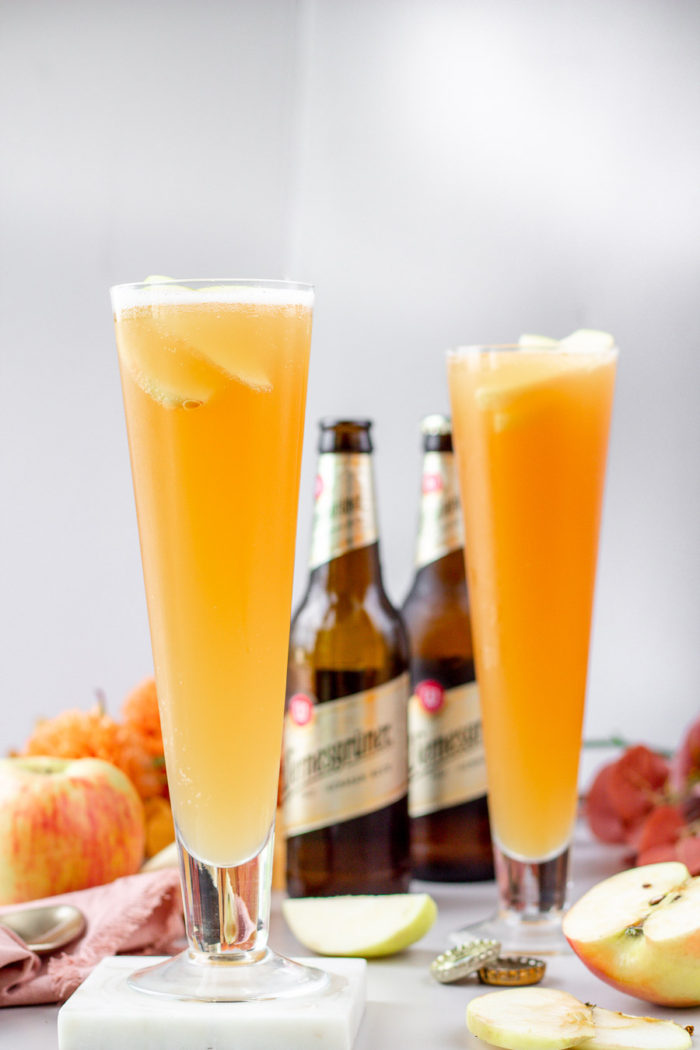 apple cider beer, a homemade apple shandy. 