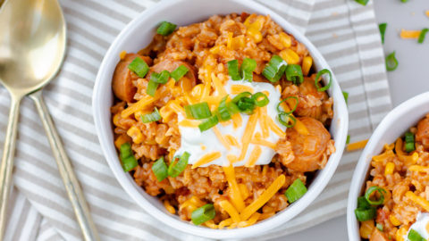 Sausage rice casserole online instant pot