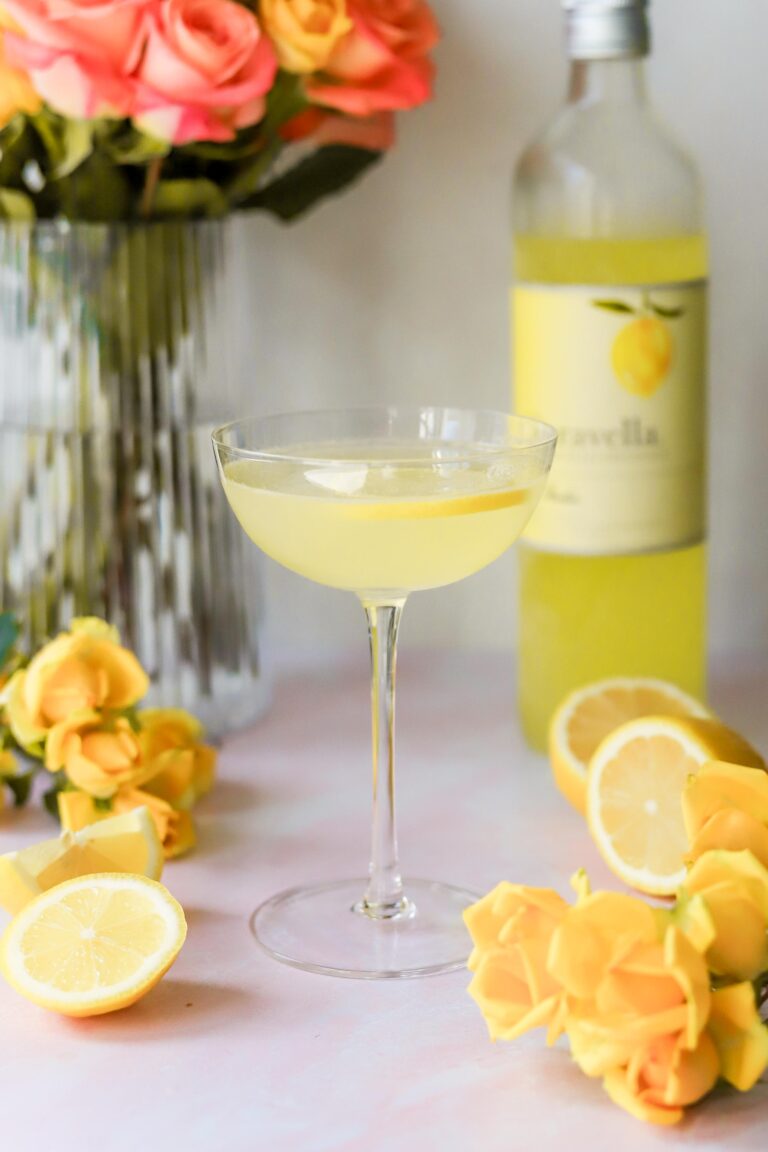 lemon drop with limoncello