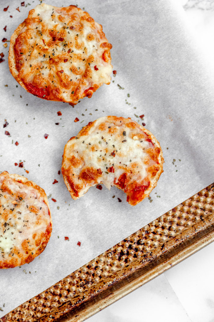 homemade air fryer bagel bites are seriously going to be your next favorite appetizer recipe. These are so simple and such an easy air fryer recipe. If you're looking for beginner air fryer recipes, start here!