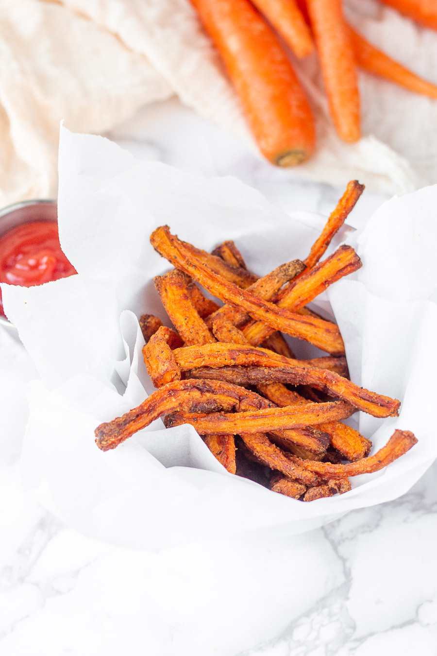 air fryer carrot fries (1 of 3) - bits and bites