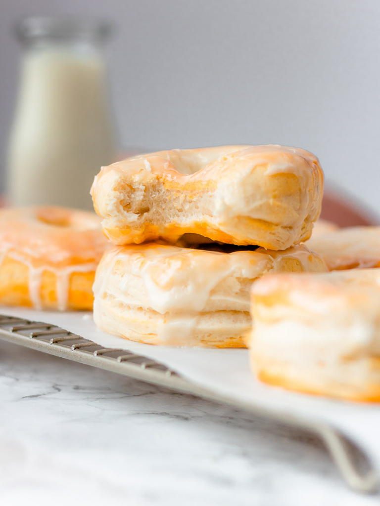 Air Fryer Donuts with Biscuits bits and bites