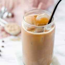 This Iced Brown Sugar Oatmilk Shaken Espresso Starbucks recipe is one of my new favorite iced coffee recipes. This copycat starbucks shaken espresso is beyond easy to make so you can enjoy this any time!