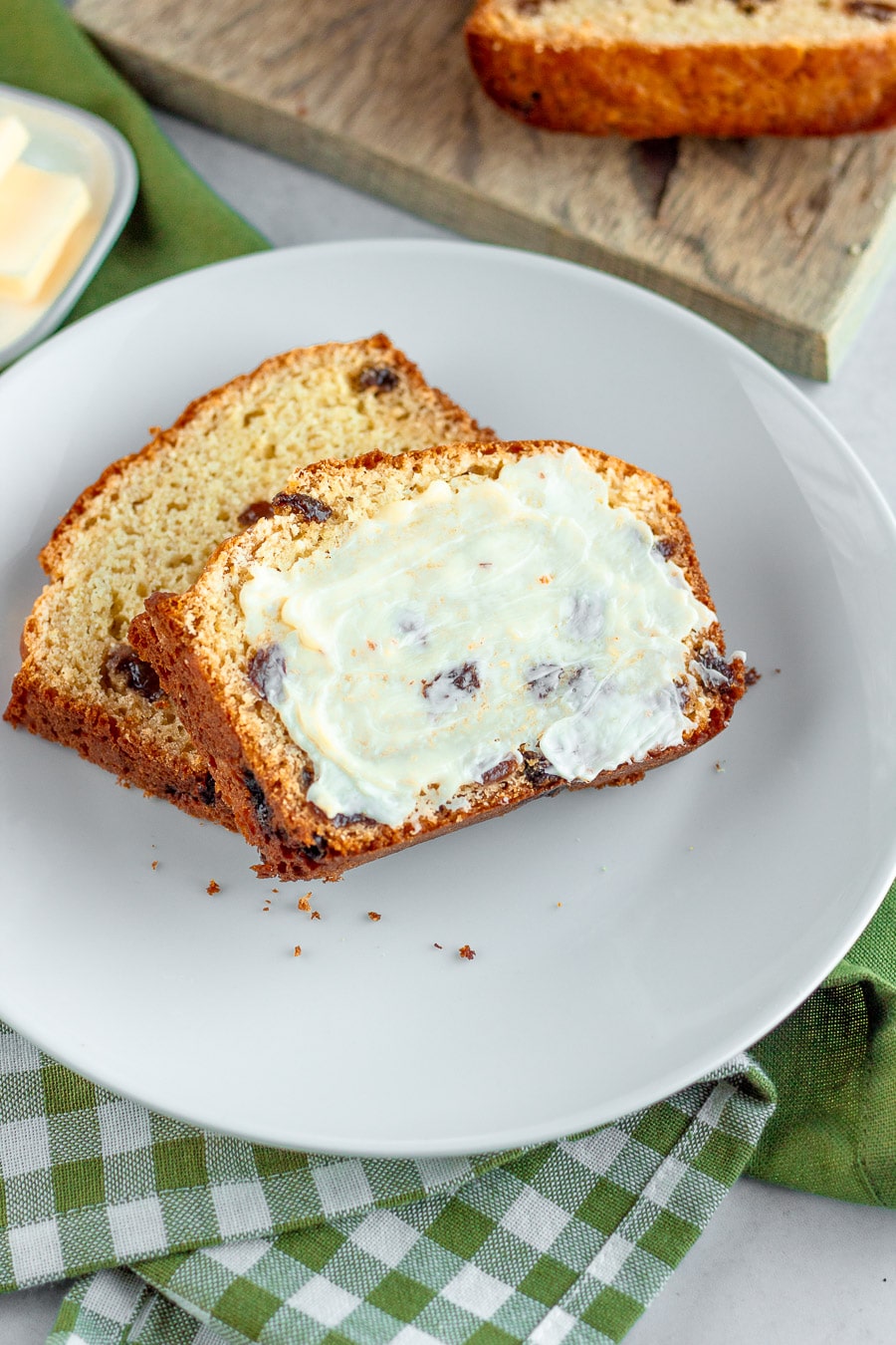 This Irish soda bread recipe with raisins is the most moist Irish Soda Bread recipe!