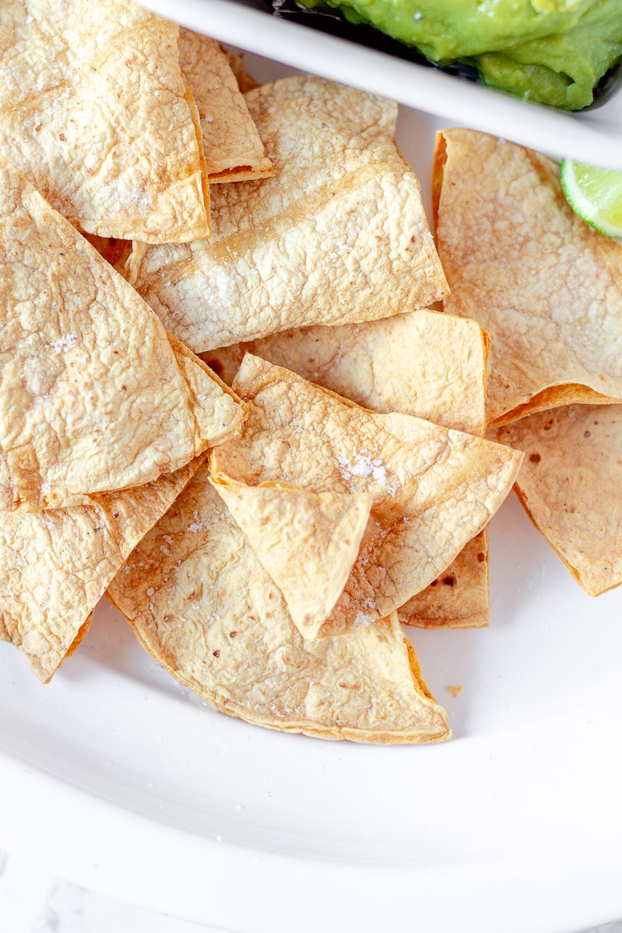 AIR FRYER TORTILLA CHIPS bits and bites