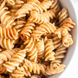 If you've been on TikTok and we have similar algorithms, you may have come across an Air Fryer Pasta Chips. They are so easy to make, and I didn't know if they were worth the hype... but they totally are. So, once again, this TikTok recipe is a win.