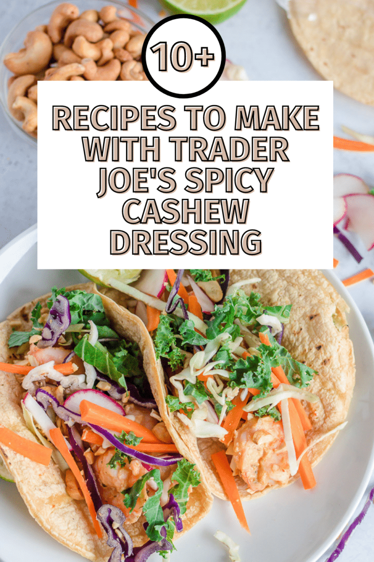 Trader Joe's Spicy Cashew Butter Dressing Recipes bits and bites
