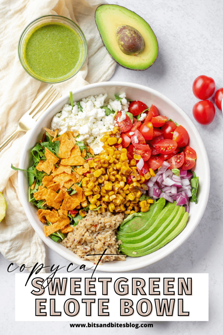 Copycat Sweetgreen Corn Elote Bowl Recipe bits and bites