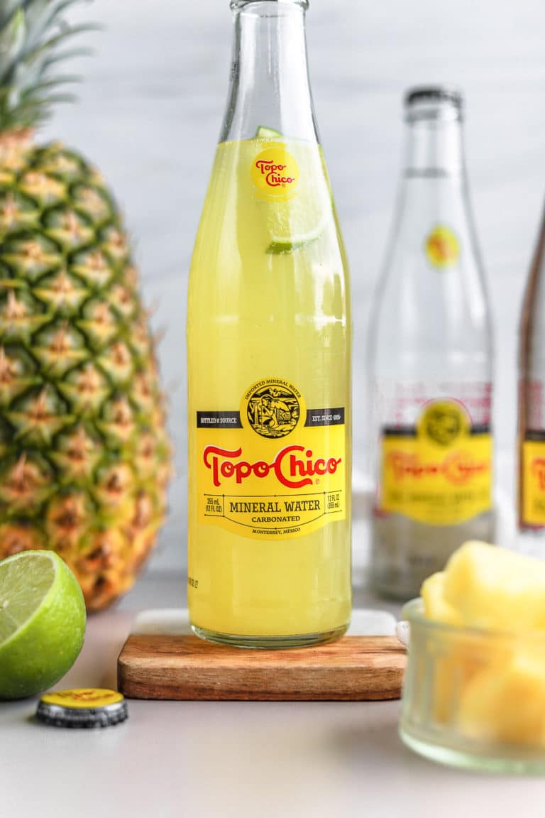 Pineapple ranch water is the easiest yet most delicious twist to the traditional ranch water cocktail recipe. This pineapple tequila cocktail is simple and delicious and the perfect summer drink recipe. ⅗⅗