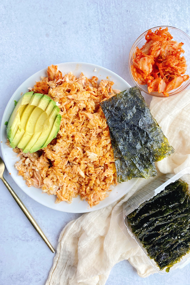 viral salmon and rice bowl tiktok emily mariko