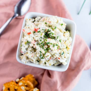 This easy giardiniera dip recipe is such an easy cream-cheese appetizer recipe!