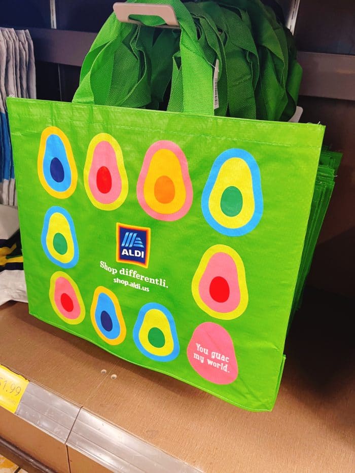 Tips for shopping at Aldi - can I bring bags into Aldi? Yes!