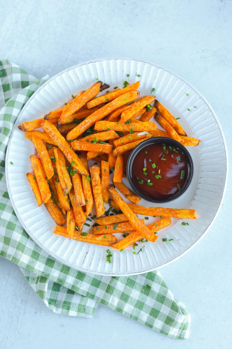how to cook frozen sweet potato fries in the air fryer