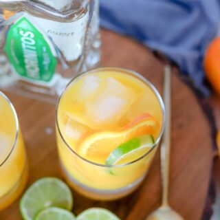 This orange juice margarita is such a refreshing margarita recipe, and it's also known as a Texas Margarita!