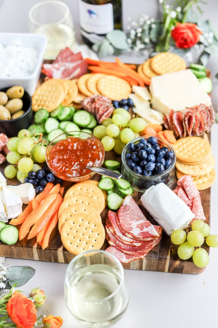 If you know me, you know I love making a charcuterie board for any occasion. So, I'm sharing all my tips for making the BEST ALDI charcuterie board!