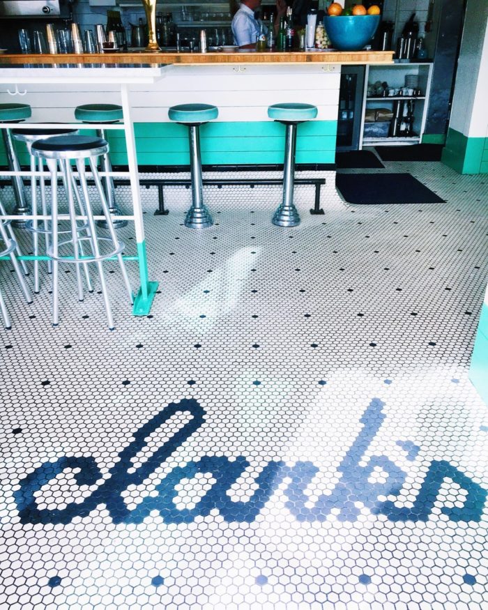 If you're looking for a trendy restaurant for a bachelorette party in Austin, TX, Clark's is absolutely adorable.