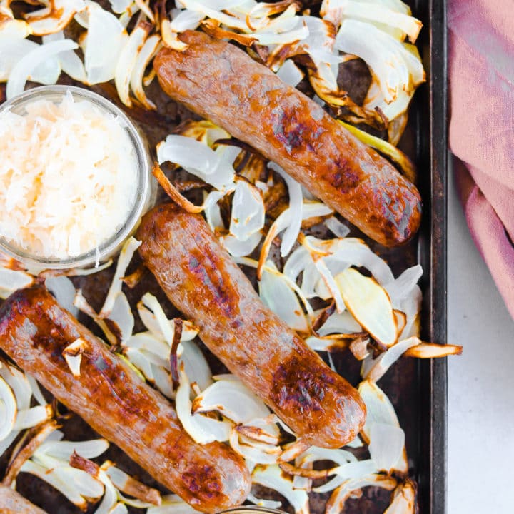 Brats in the Air Fryer bits and bites