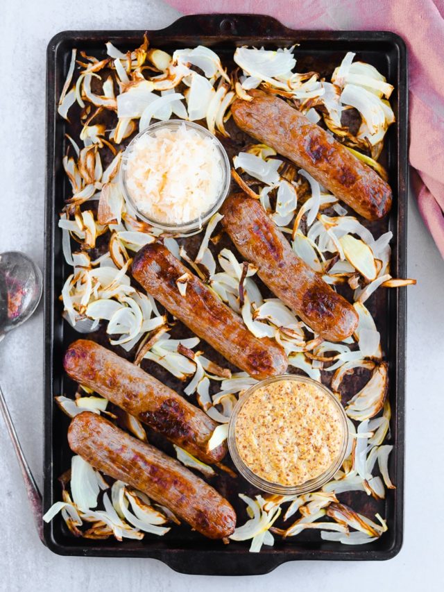 Brats in the Air Fryer bits and bites