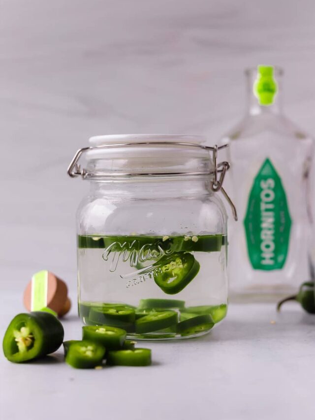 Homemade Jalapeno Infused Tequila