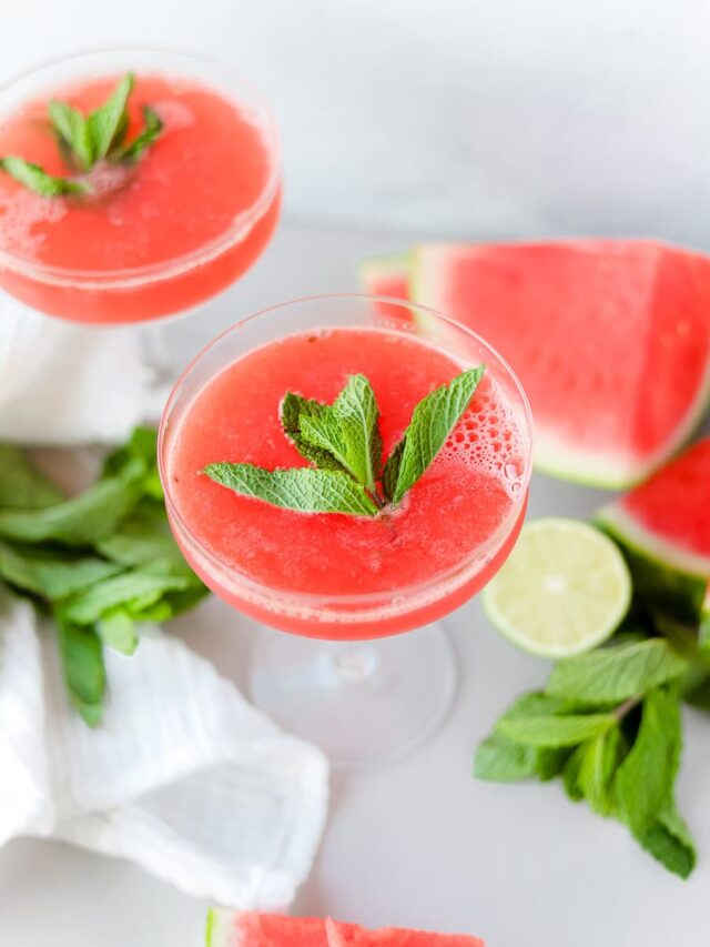Watermelon Vodka Martini