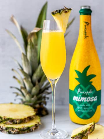 aldi pineapple mimosa is back for the summer! It's only $9 and such a great ALDI find.