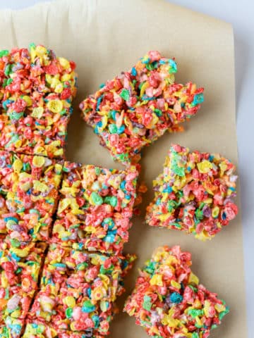 Fruity Pebbles Treats are the best!