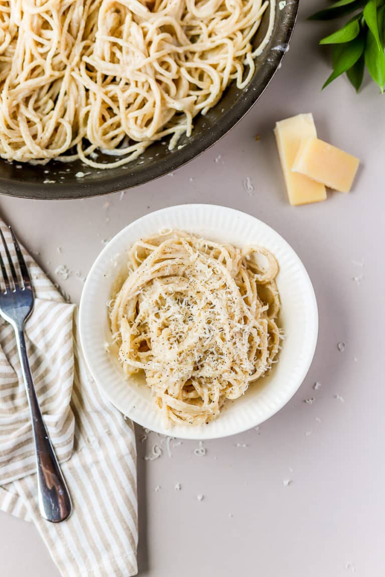 quick and easy cacio e pepe