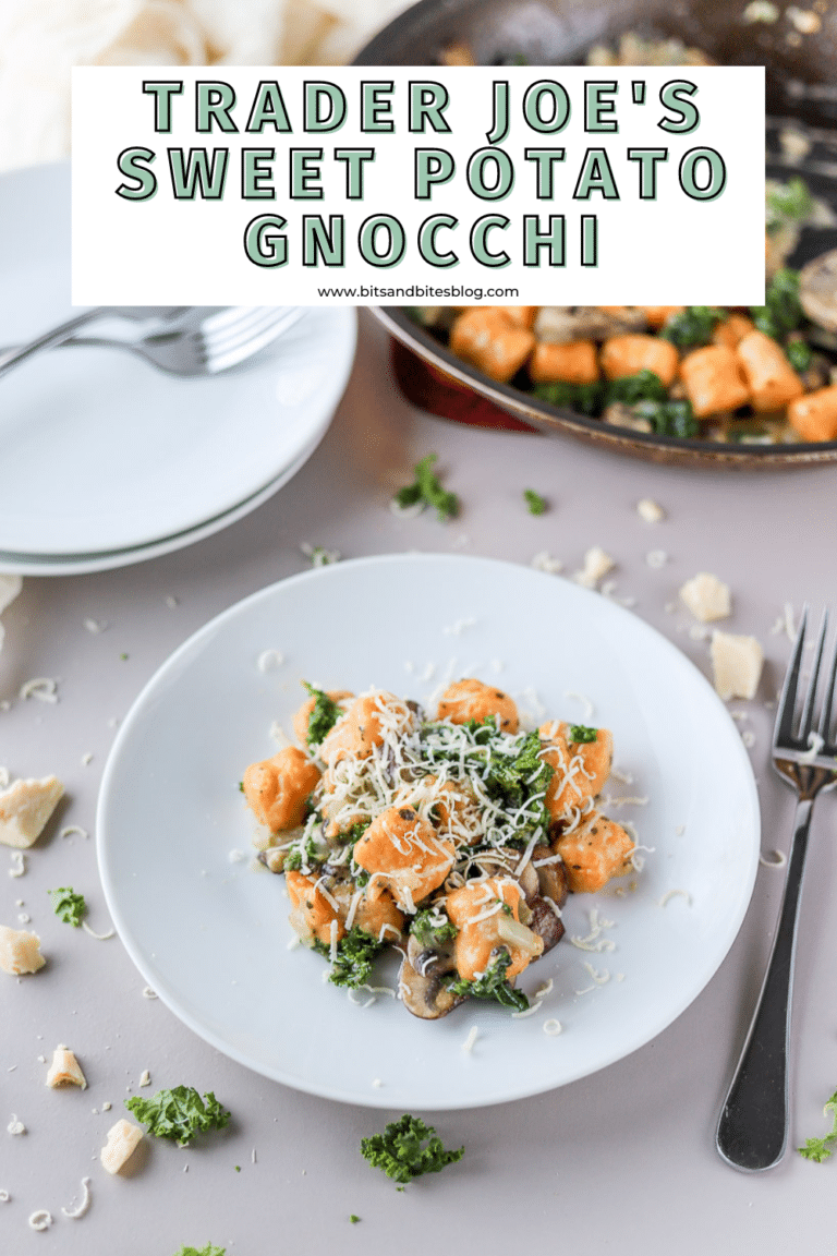 Trader Joe's Sweet Potato Gnocchi Recipe bits and bites