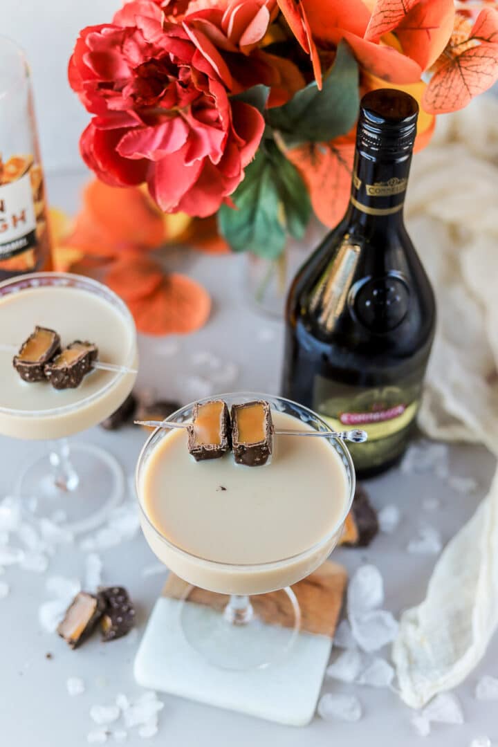 Salted Caramel Martini - Bits And Bites