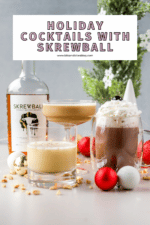 Peanut Butter Whiskey Drinks: 3 Holiday Cocktails with Skrewball - bits