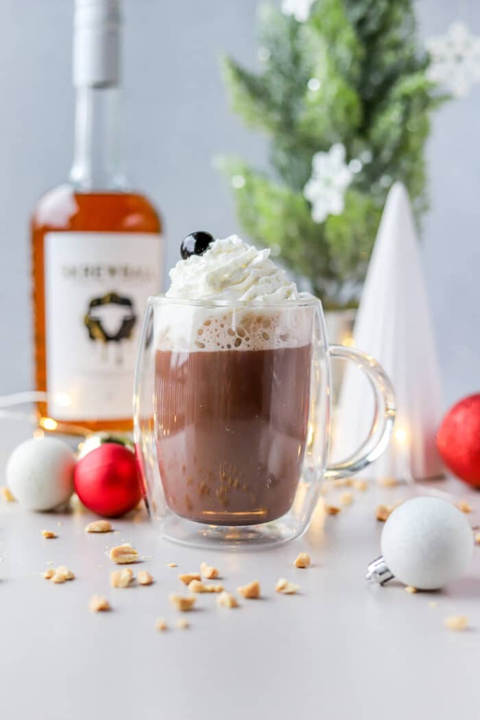 Is it truly the holidays without some nuts? No, we’re not talking about that family member. We’re talking about 3 holiday cocktails to make with Skrewball peanut butter whiskey. These are so simple and perfect for any party.