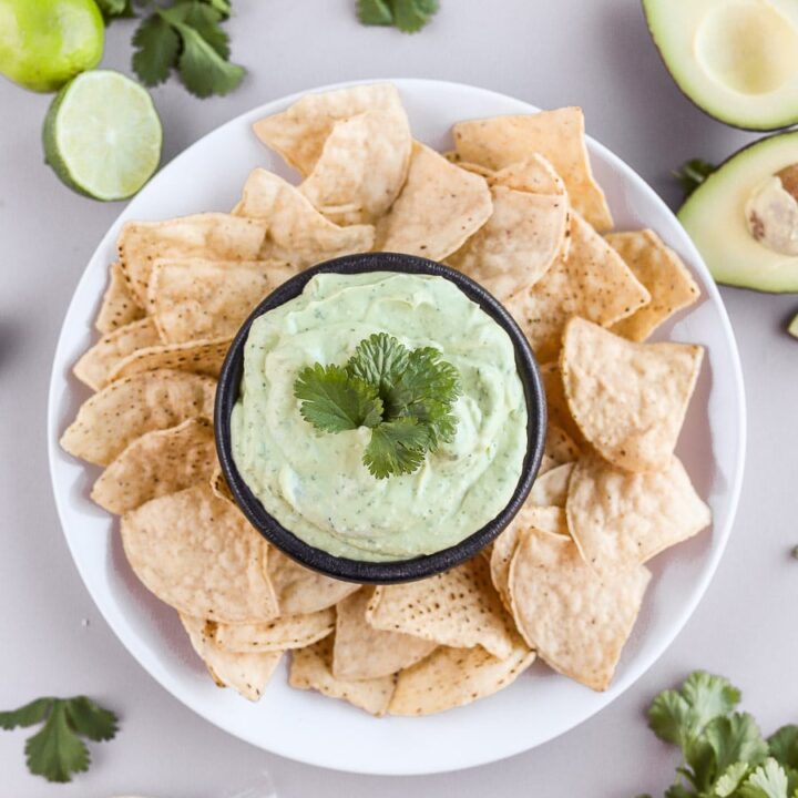 avocado cream sauce