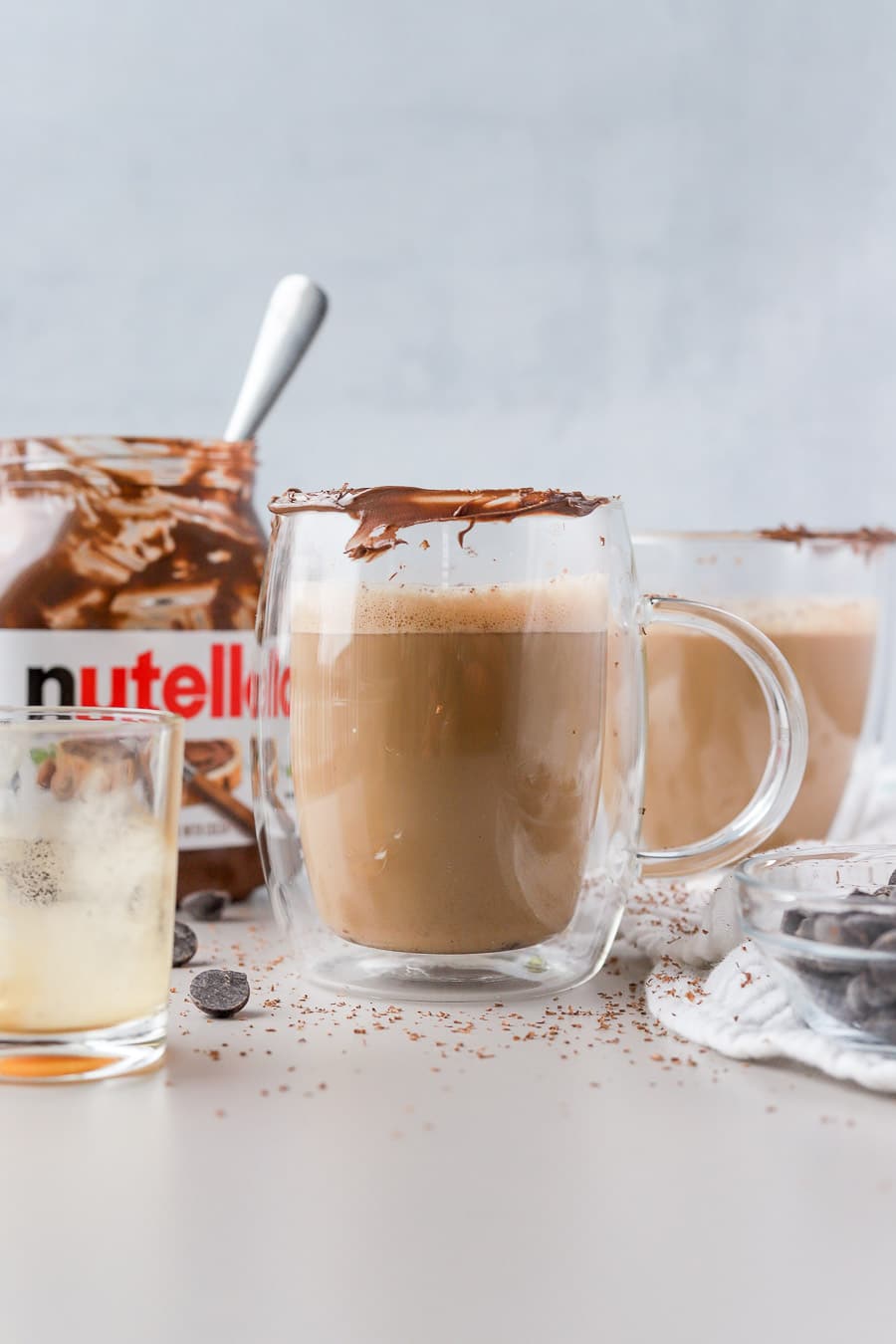 Easy Nutella Latte (3Ingredients!) bits and bites