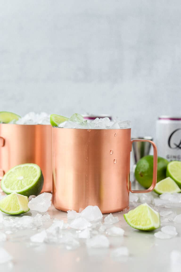 This tequila mule aka a Mexican mule recipe is one of my favorite tequila cocktails. It's crisp, refreshing and with a few simple ingredients, it's so easy to make at home!