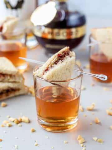 peanut butter and jelly shot