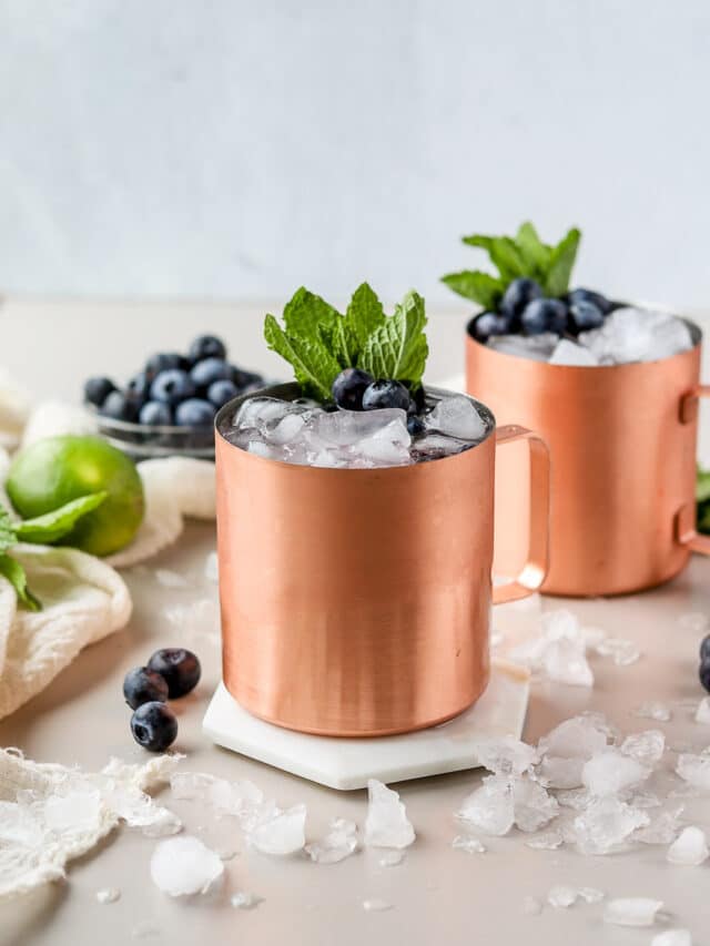 Blueberry Vodka Lemonade - Bits And Bites