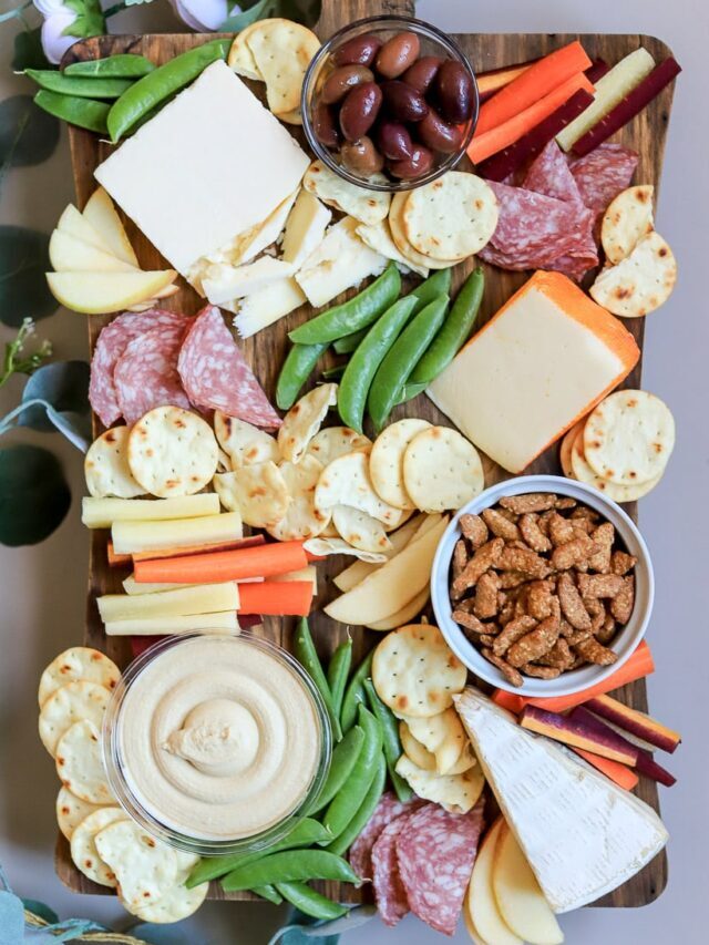 Trader Joe's Charcuterie Board bits and bites