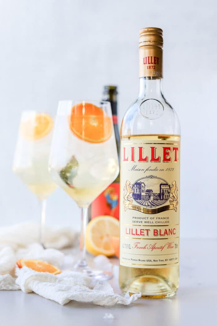 lillet blanc cocktails - lillet spritz