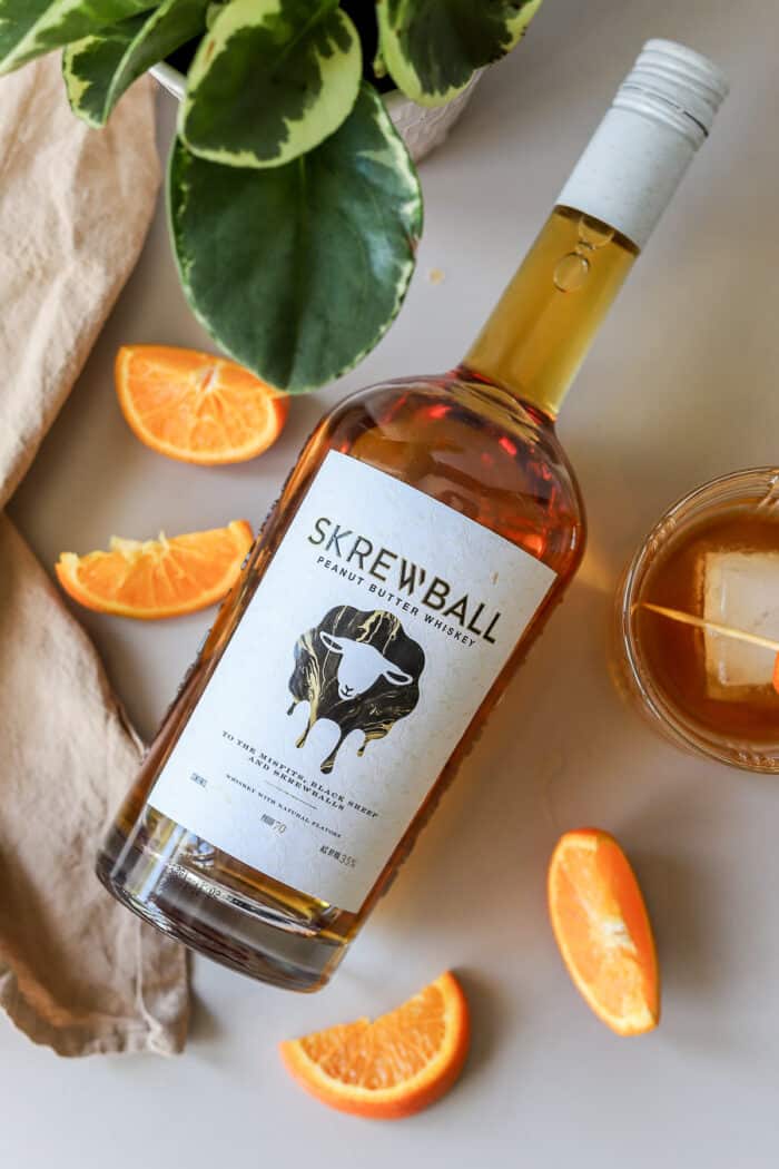 skrewball peanut butter whiskey cocktails