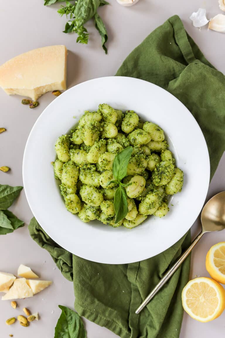 Easy Pesto Gnocchi Recipe Bits And Bites