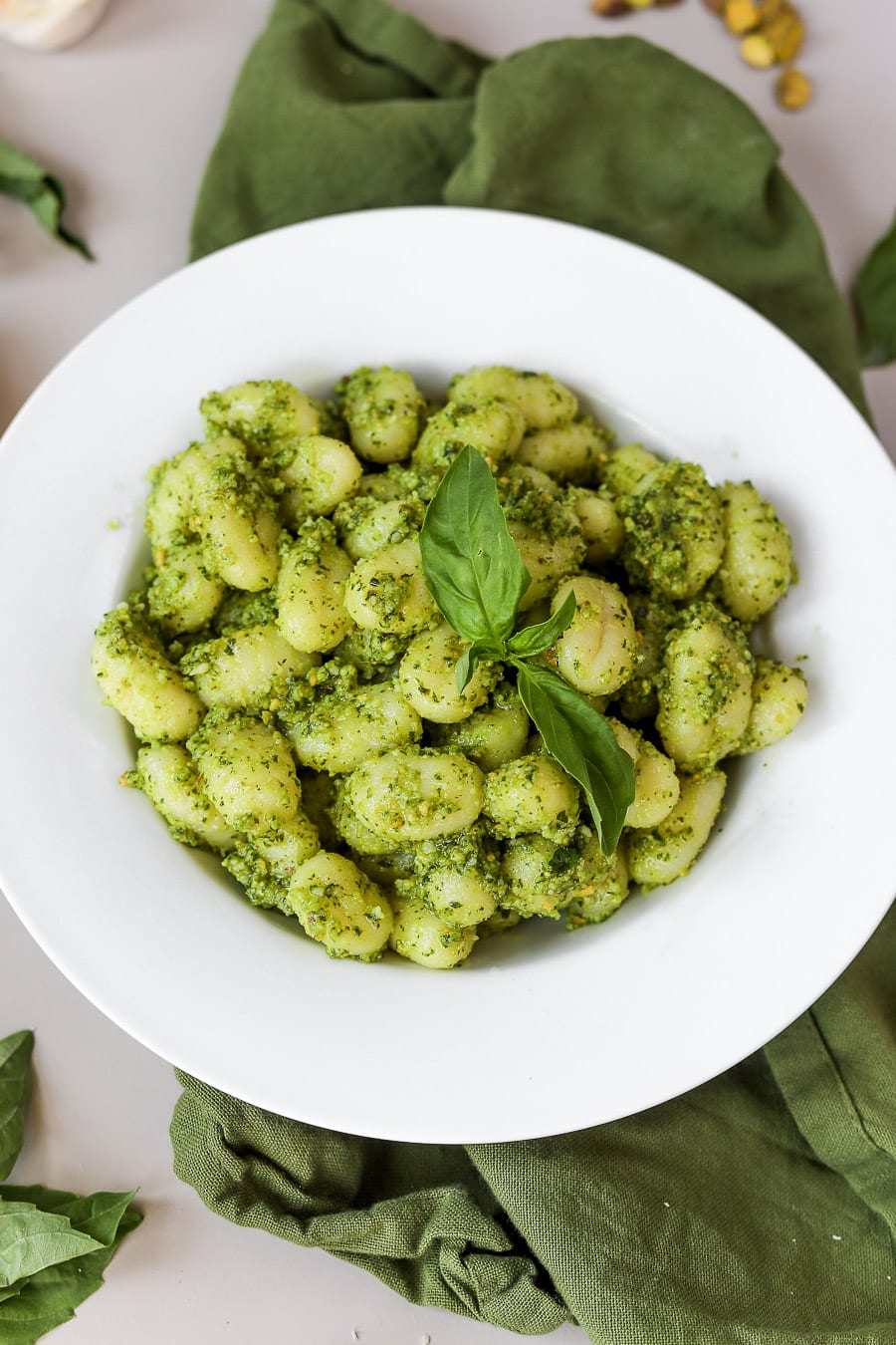 Easy Pesto Gnocchi Recipe bits and bites