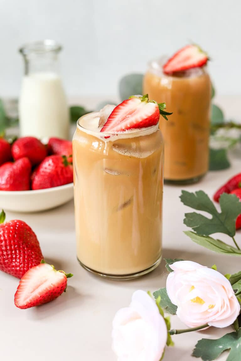 strawberry latte