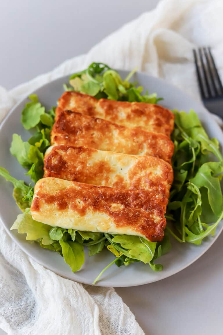 air fryer halloumi