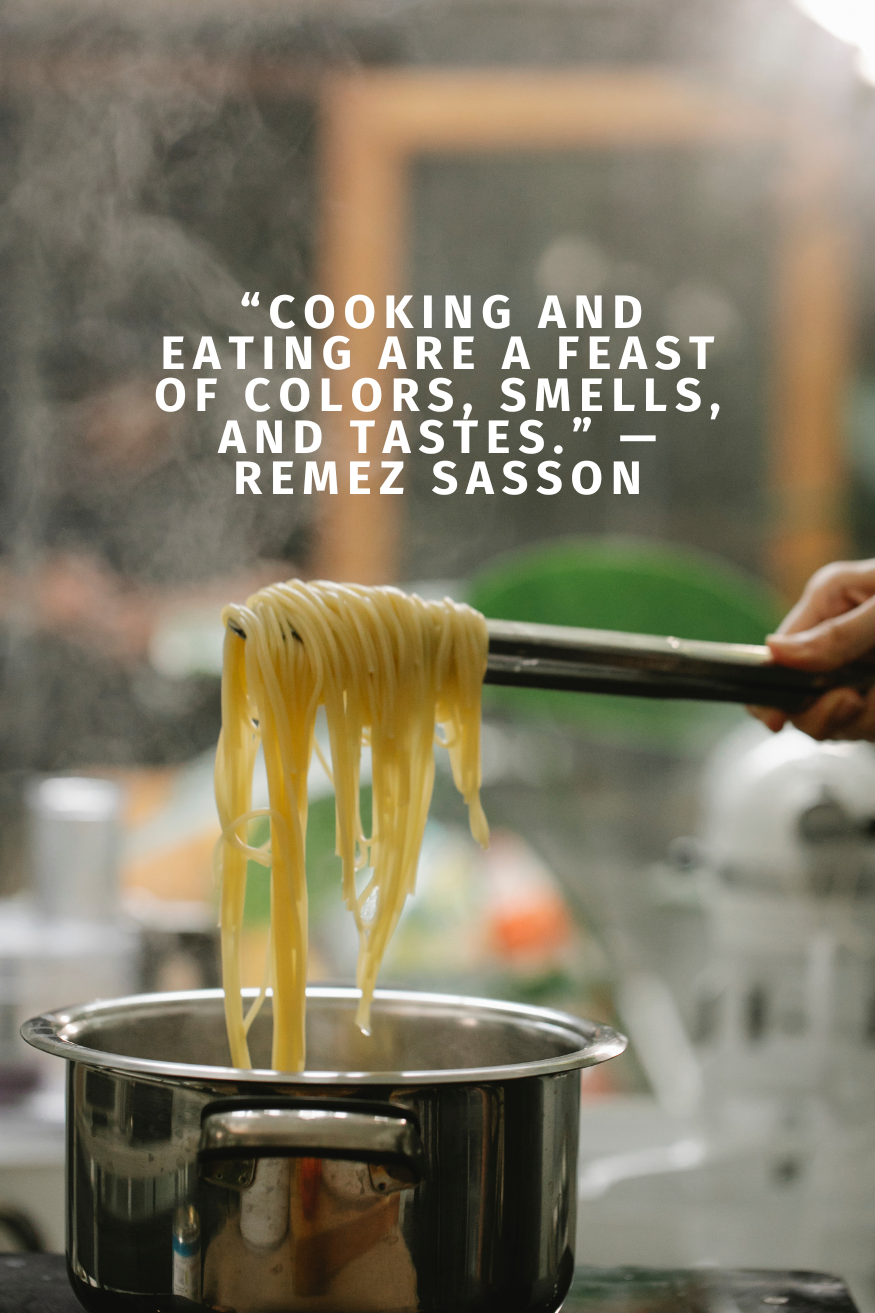 cooking captions.