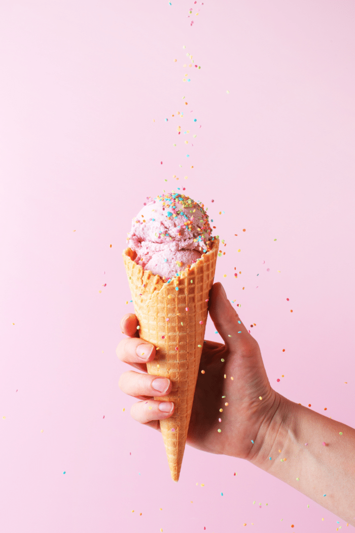 Looking for the coolest ice cream captions for instagram? I have 100+ ice cream caption ideas!