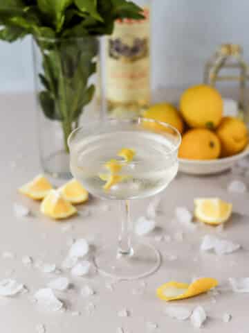 The Vesper martini (James Bond Martini) is such a delicious classic cocktail.