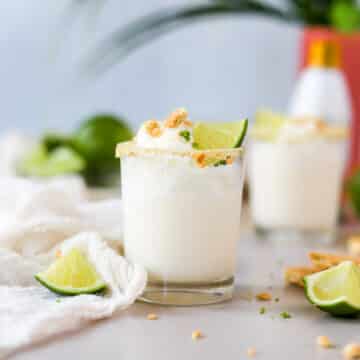 These key lime pie shots are perfect for summer